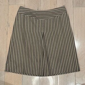 Mayle Gray and Cream A-Line Skirt size 4